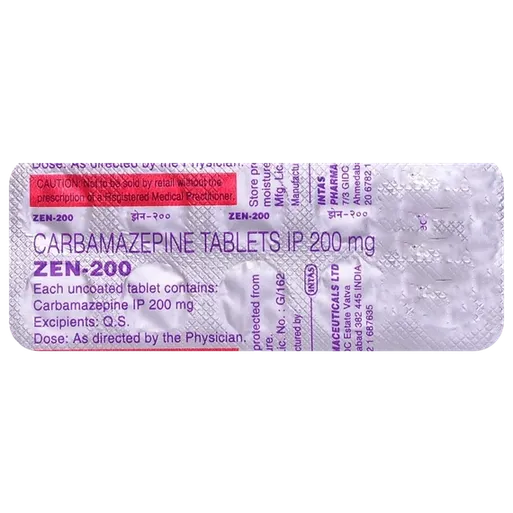zen 200mg tablet 10's